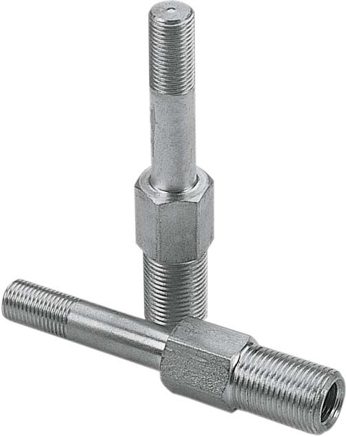 Burly Brand Lowering Blocks - Fixed - Chrome - B28-258