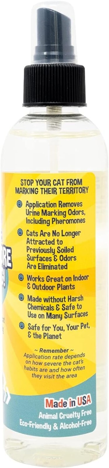 Cat No More Marking Spray: Pet-Safe Urination Deterrent for Indoor & Outdoor Use