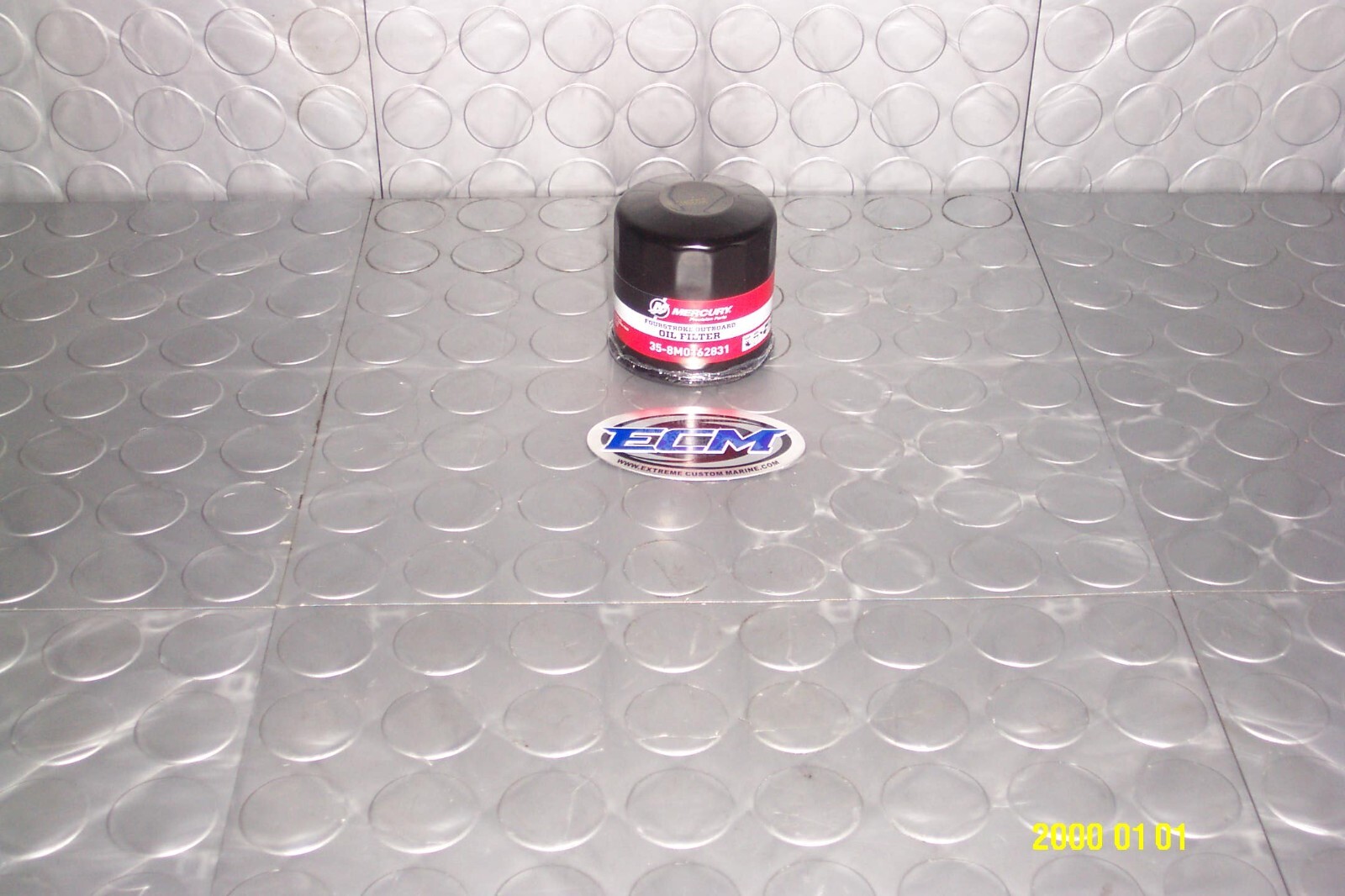 Mercury Marine Quicksilver Oil Filter Assembly 35-8M0162831 35-822626K03 Pair