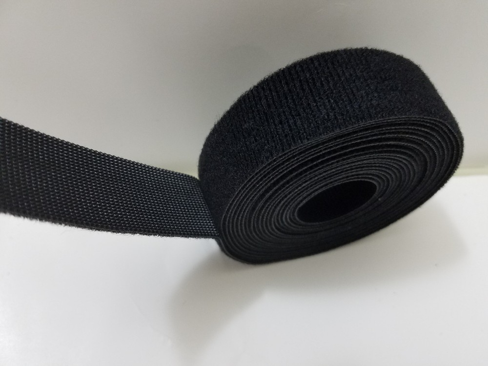 VELCRO® Brand Reusable ONE-WRAP® Strap 1.5 x 5ft  Black Dbl Sided Hook & Loop