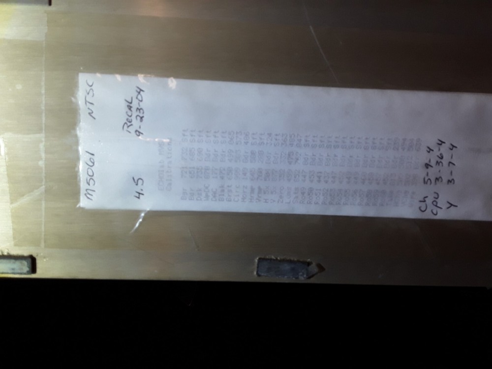 ECHOLAB SWITCHER - MODEL MVS-5 plus MVS MAIN FRAME and POWER