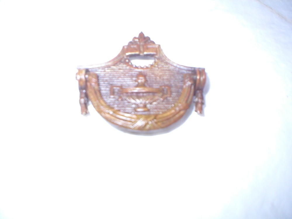 Antique Solid Brass Draw Pull