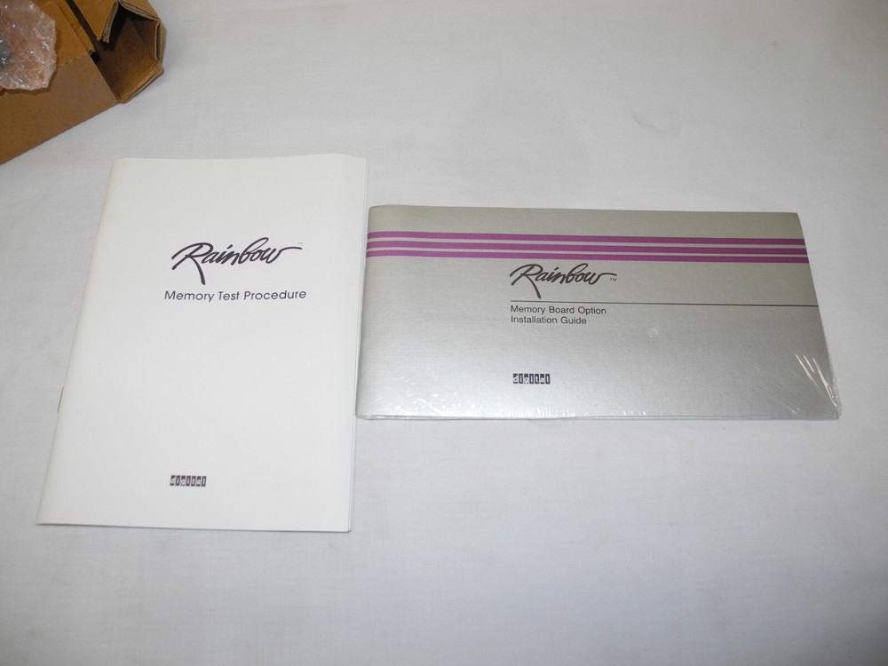 DEC PC1XX-AD 256KB MEMORY MODULE FOR DIGITAL RAINBOW 100 & 100A SEALED W/ DOCS
