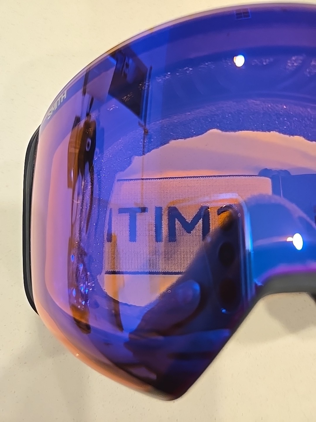 New Smith 4D Mag Black Goggle Chromapop Storm Rose Flash Lens Low Light