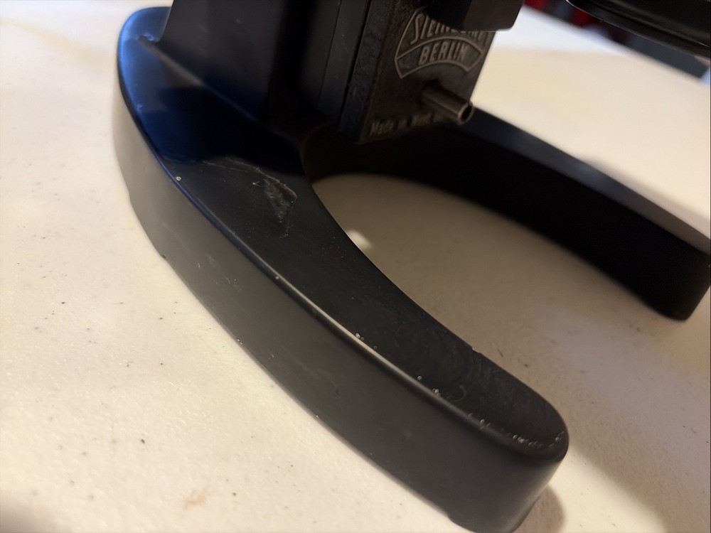 Vintage Steindorff Berlin Monocular Microscope Tested