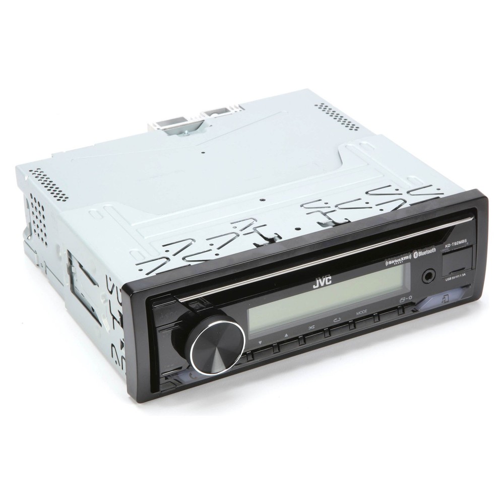 JVC KD-T92MBS CD Receiver featuring Bluetooth, USB, Backlit Display, Conforma...
