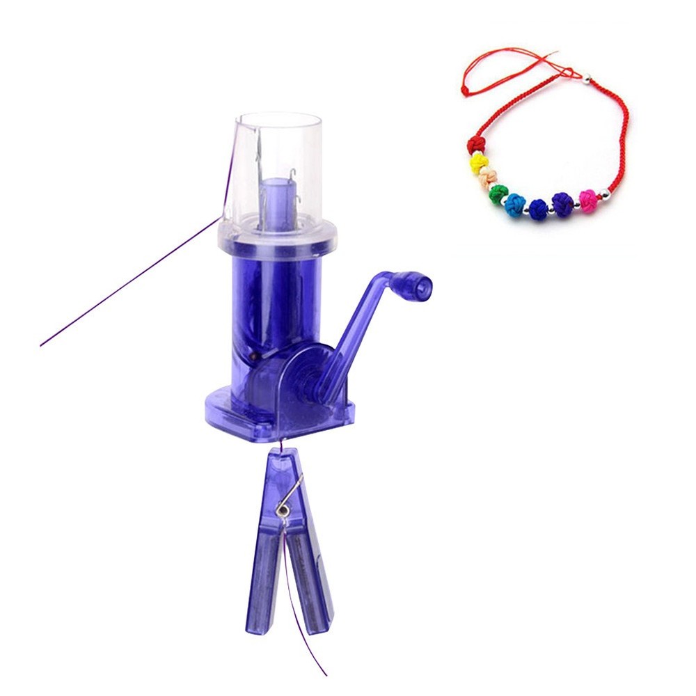 Small Projects Manual Rope Braider Hand Knitting Machine Spool Tool