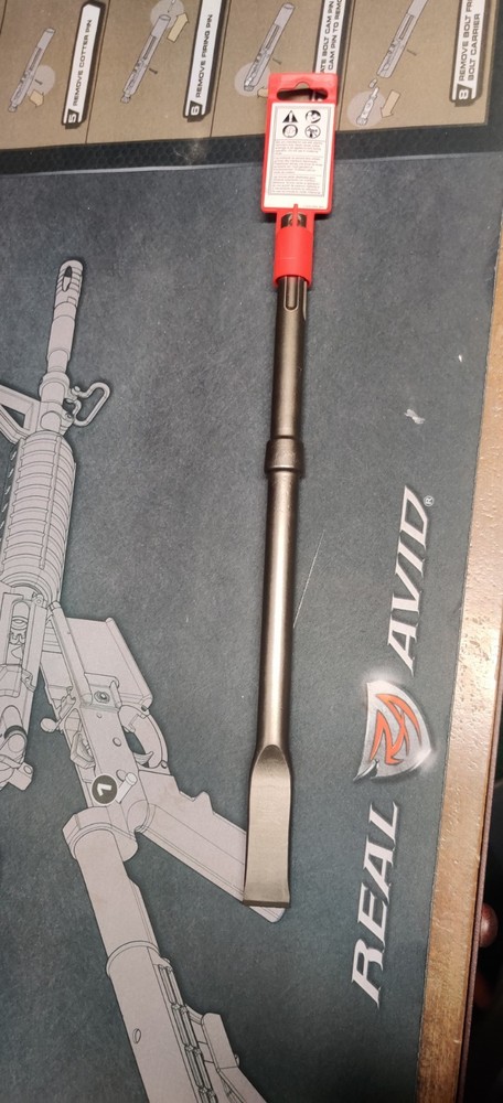 Bosch Hs1935 Flat Chisel Bit, 16 In, Self Sharpening