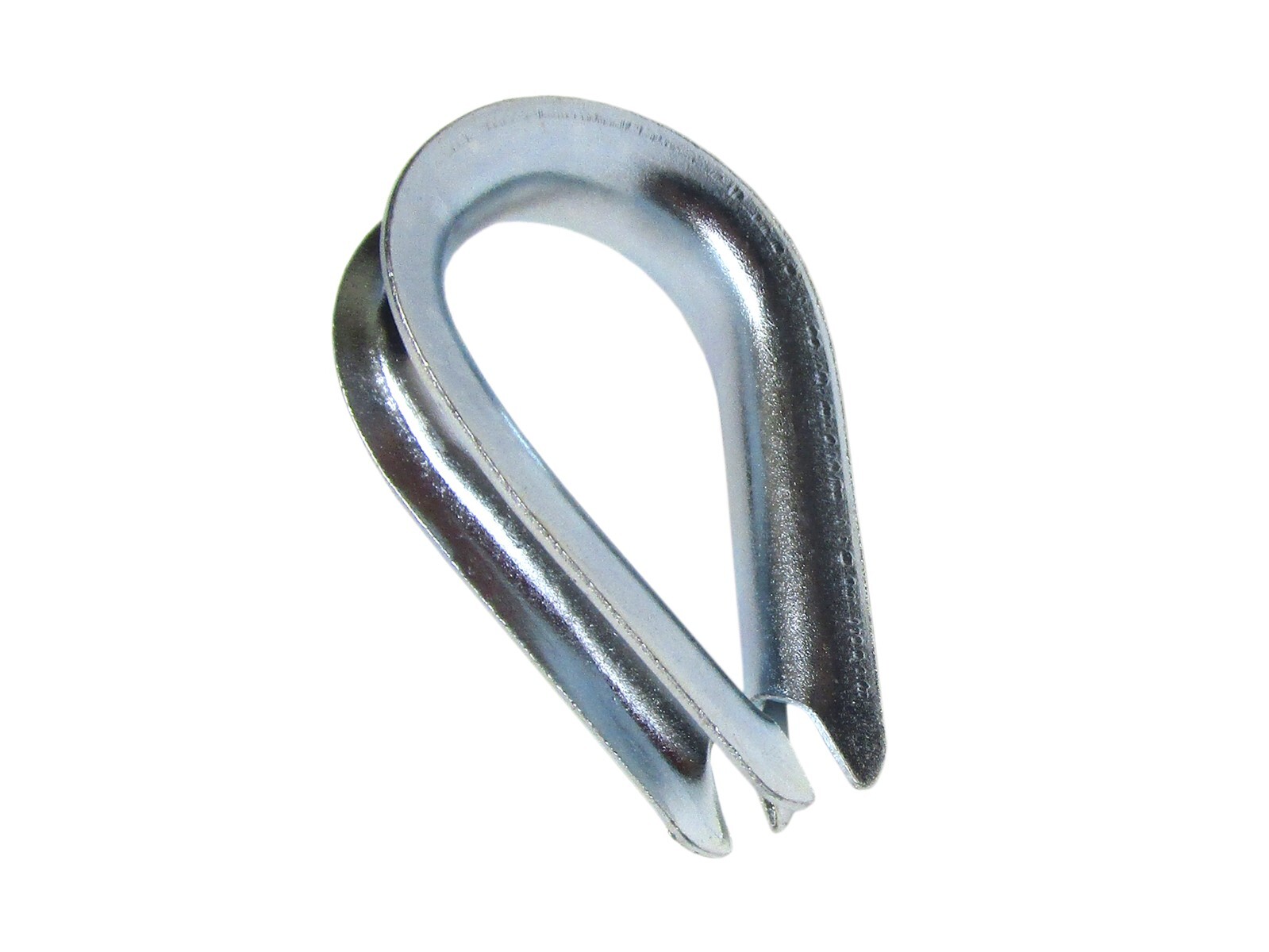 Wire Rope Thimble Standard Duty 1/2" Size for Cable Rail Eye Rigging - 10 Pack