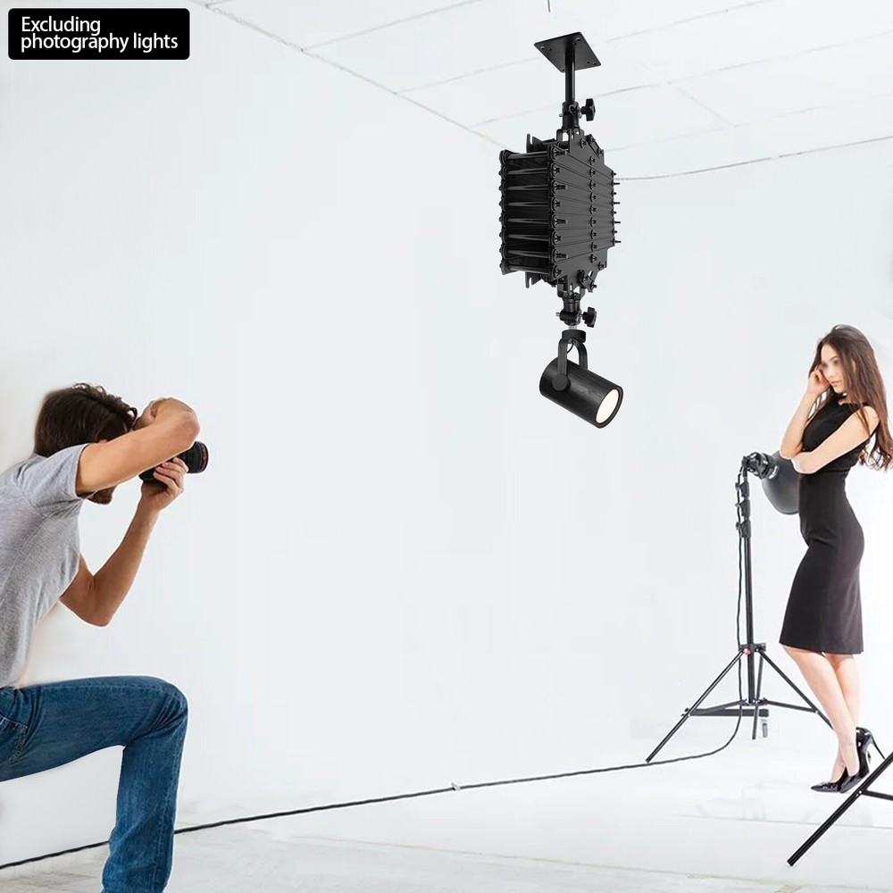 2M Drop Pantograph Studio Photography Ceiling Rail Photo Studio System Safe