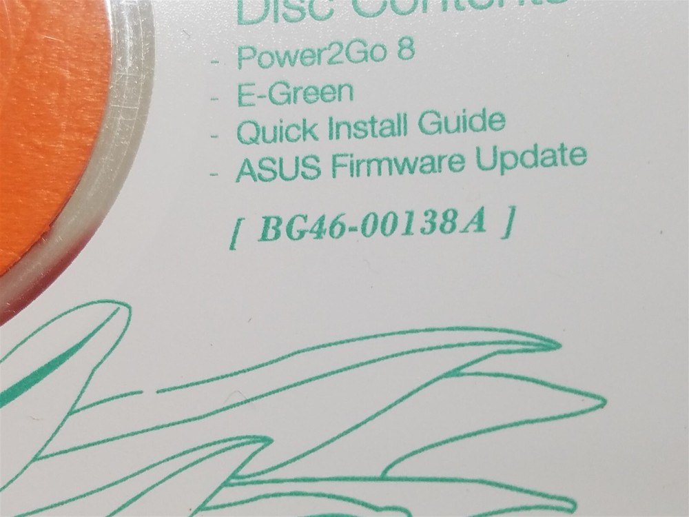⭐️⭐️⭐️⭐️⭐️ PC Software Disc Asus DVD Suite D158