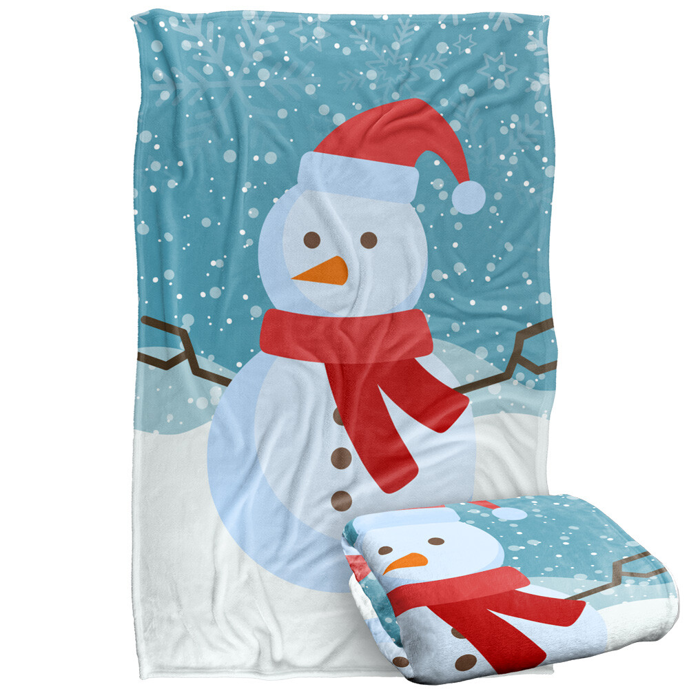 Snowman Silky Touch Super Soft Throw Blanket