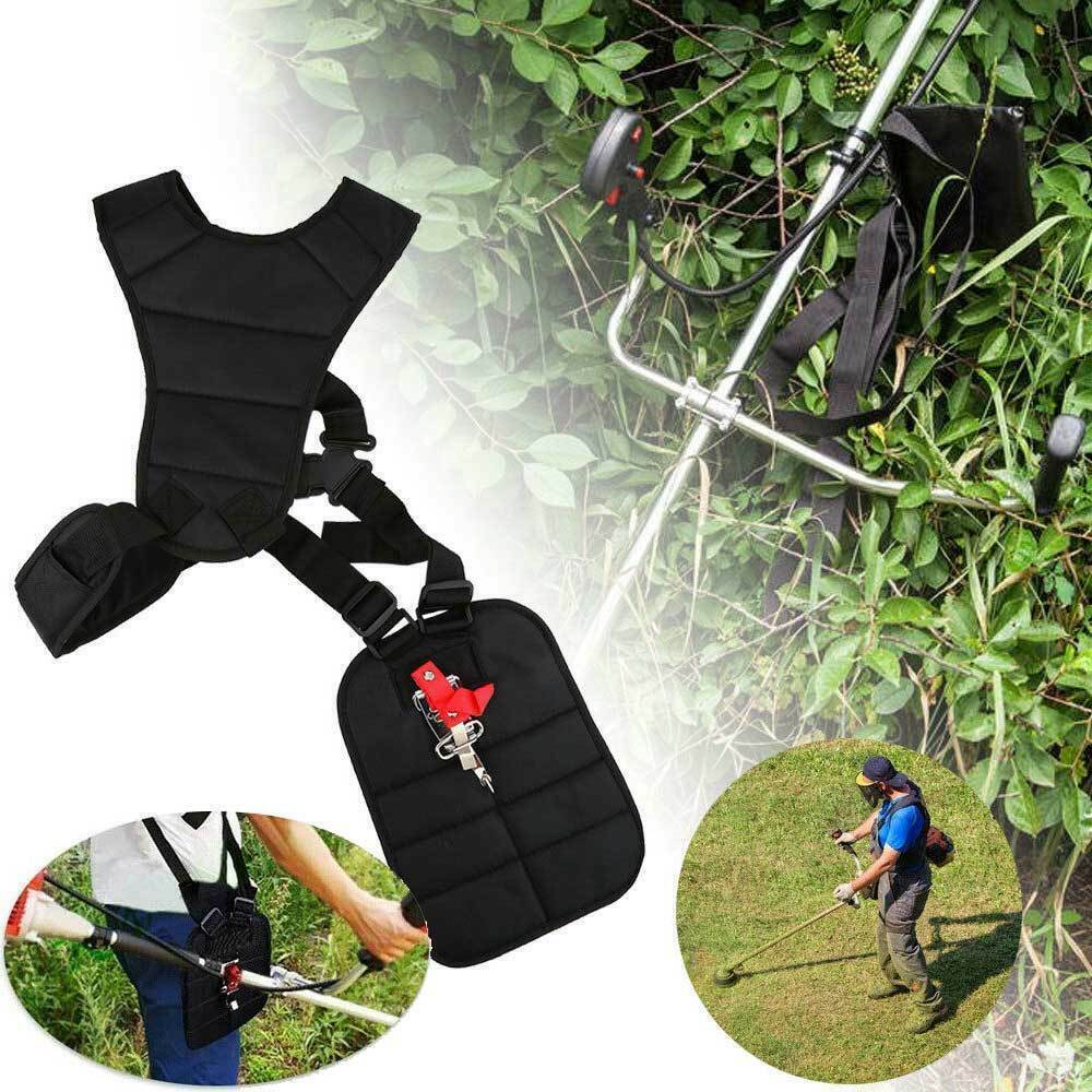 Adjustable Padded Shoulder Harness Garden Brush Cutter Strap Trimmer Strimmer