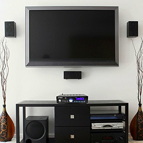 Pyle Bluetooth AM/FM USB AUX LCD Display 200W Receiver, Bundle 50FT Speaker Wire