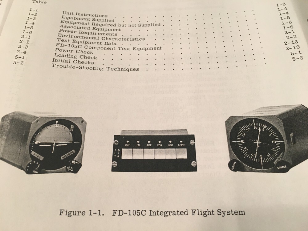 Collins FD-105C Install Manual