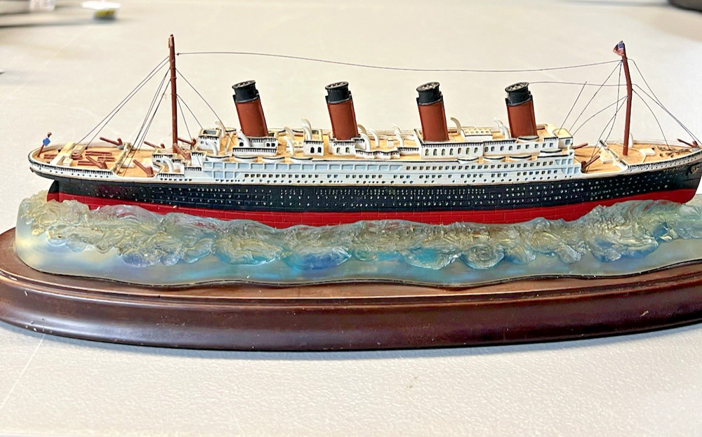 Danbury Mint The Titanic Model Ship