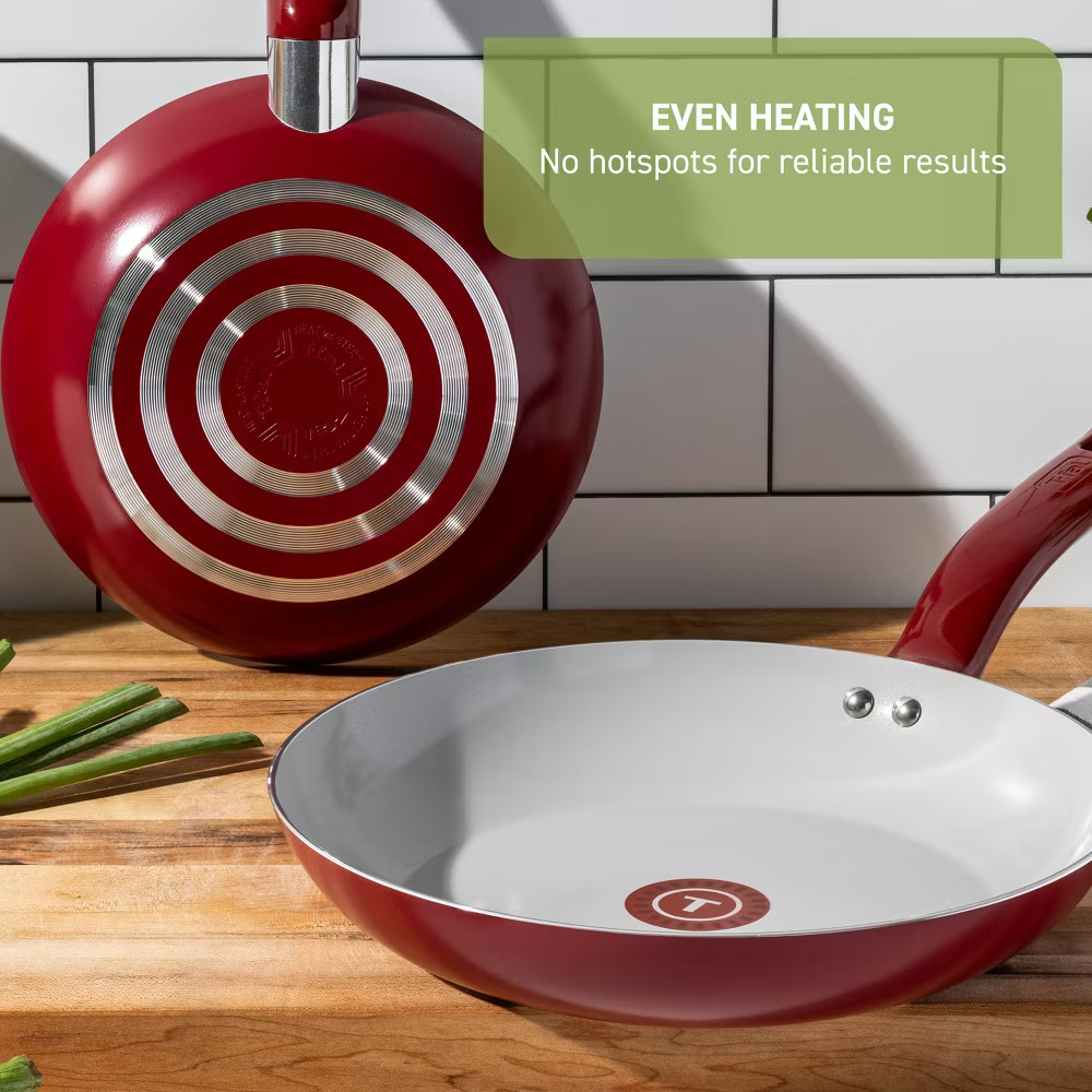 T-Fal 12pc Simply Cook Ceramic Cookware Set