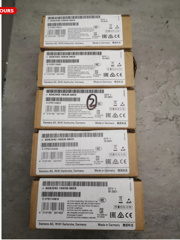 1PCS New Siemens 6GK7243-1BX30-0XE0 Fast ship with warranty