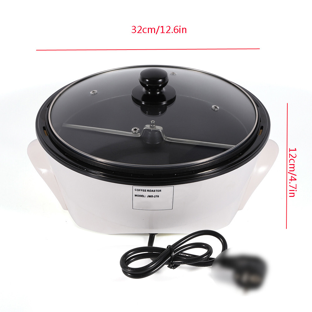 Electric Non-Stick Coffee Roaster Machine for Home Brewing & Baking