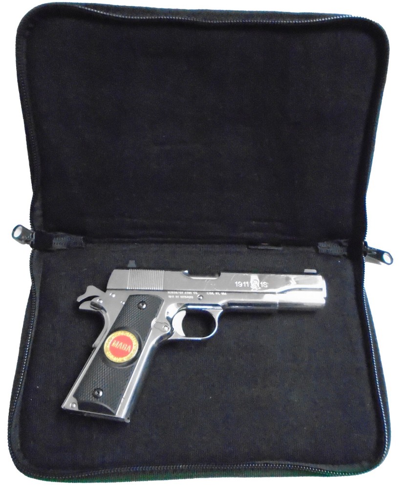 Semi Hard Shell Gun Case with Combo Lock  Fits Larger Sized Guns