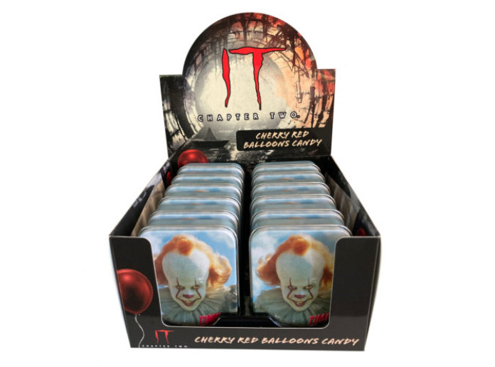 IT Pennywise Cherry Balloon Candys Tin