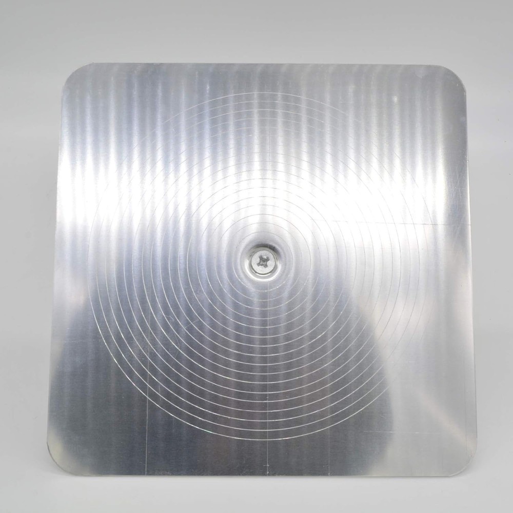 Aluminium Plastering Hawk with Soft Grip Handle, Plaster Mortar Board Holder ...