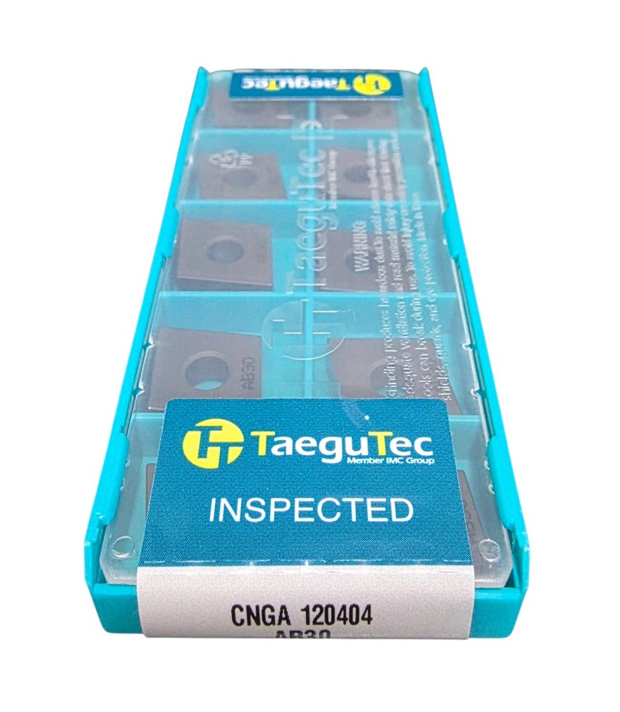 TAEGUTEC CNGA 120404 AB30 Ceramic Insert 10pcs