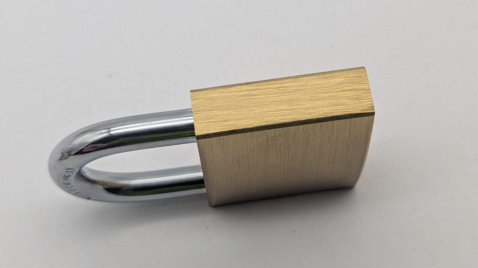 Cutaway Locksmith Padlock Lock Inside View Hardened Practice BRASS NEW DISPLAY