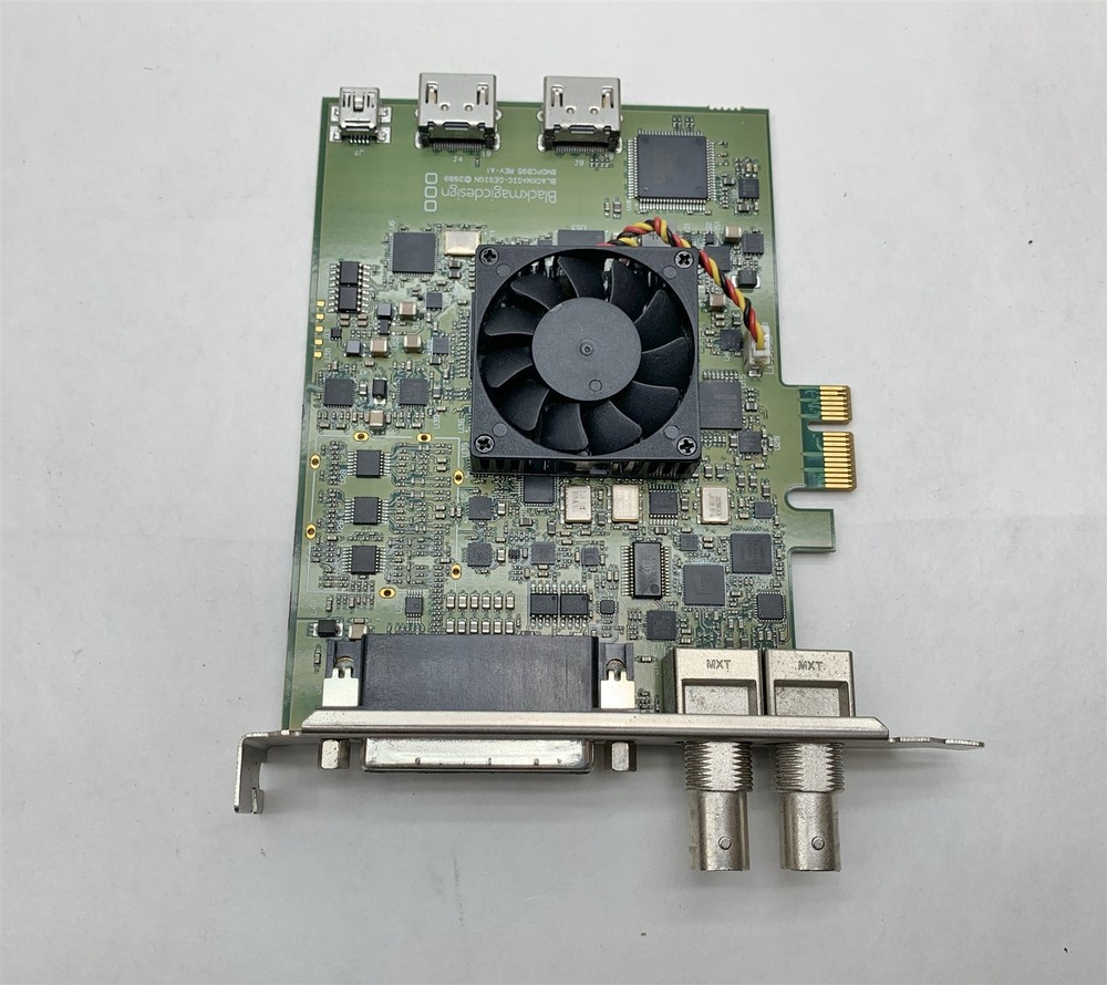Blackmagic Design BMDPC895 Decklink Studio 2 Video Capture Card PCI-E HD/SD-SDI