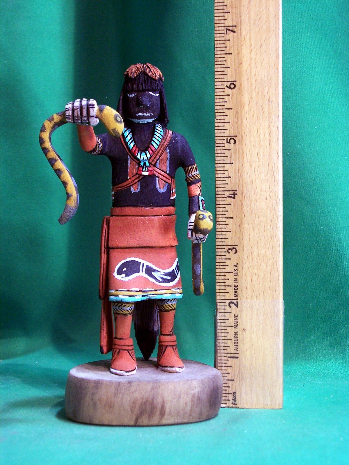 Hopi Kachina Doll - Ongchomo, The Snake Dancer - Incredible!