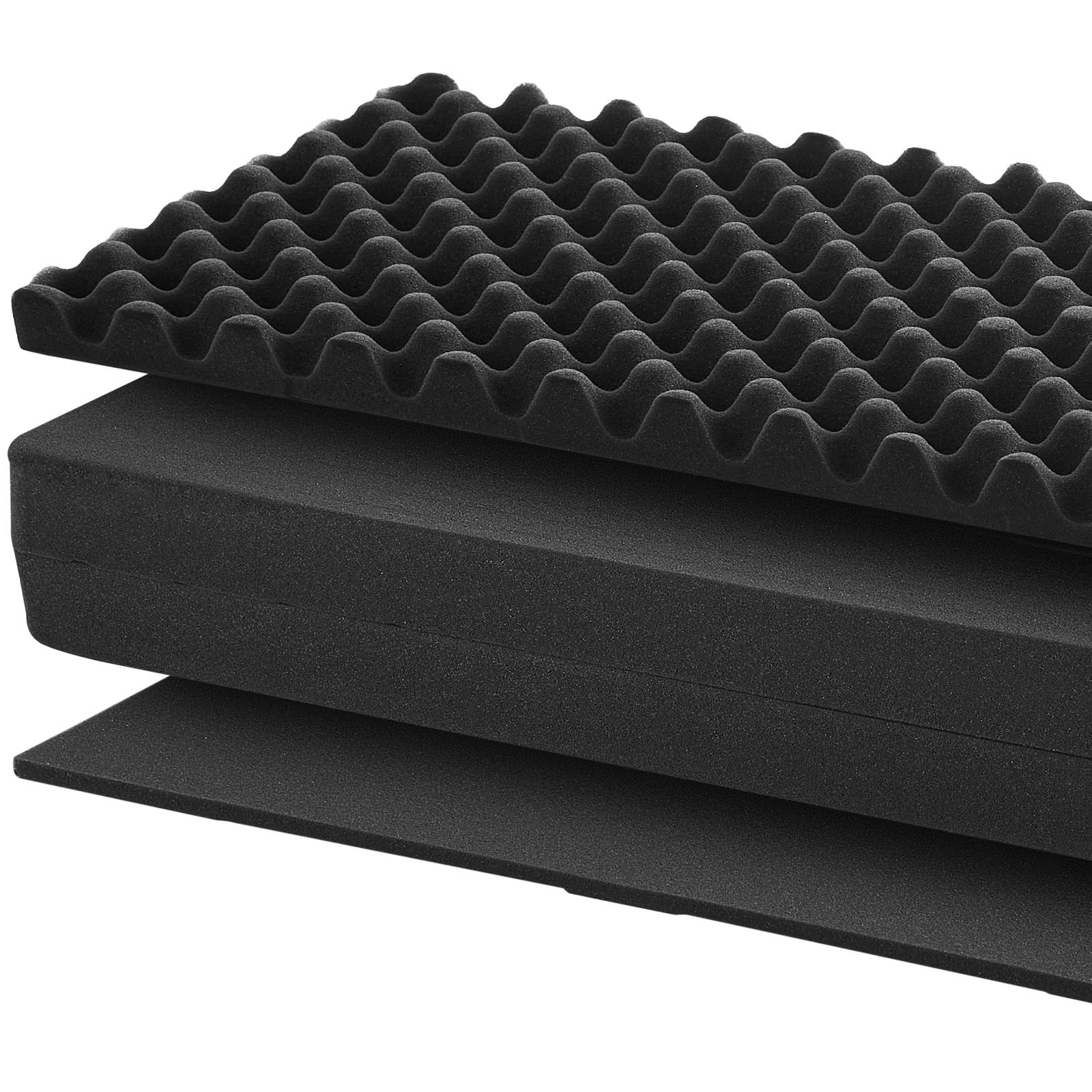 Uimoso Durable Hard Rifle Case with Waterproof Design &Customizable Foam Inserts