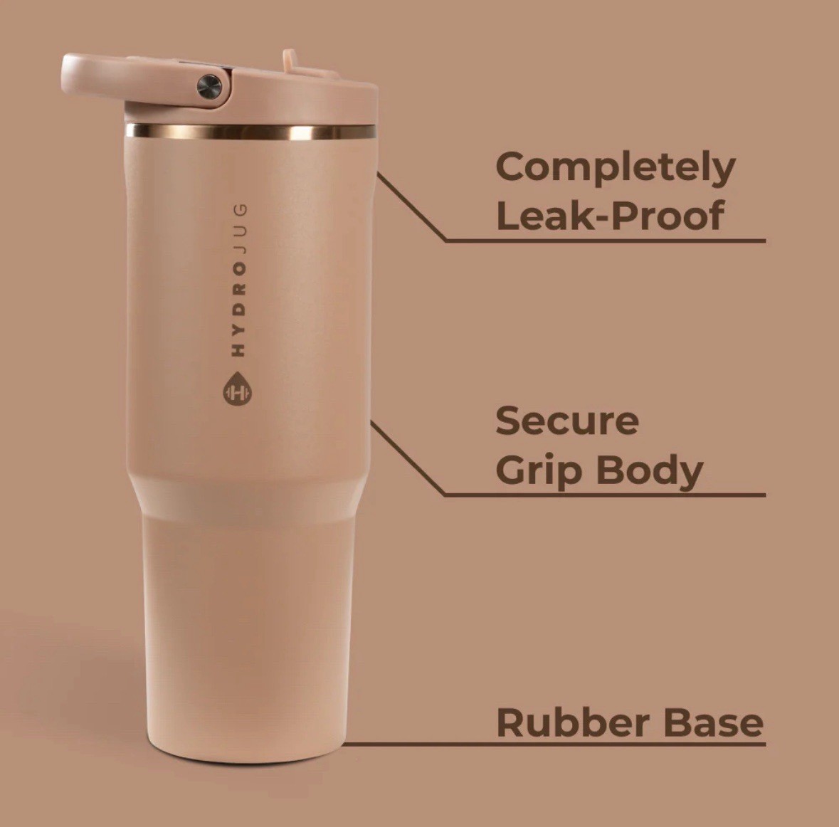 HydroJug Sport 40oz Caramel Limited Edition Factory Sealed