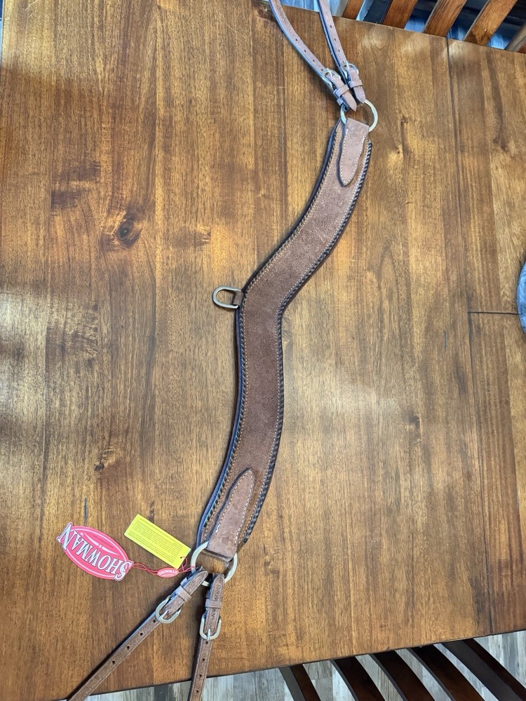 Showman Chocolate Roughout Tripping Collar