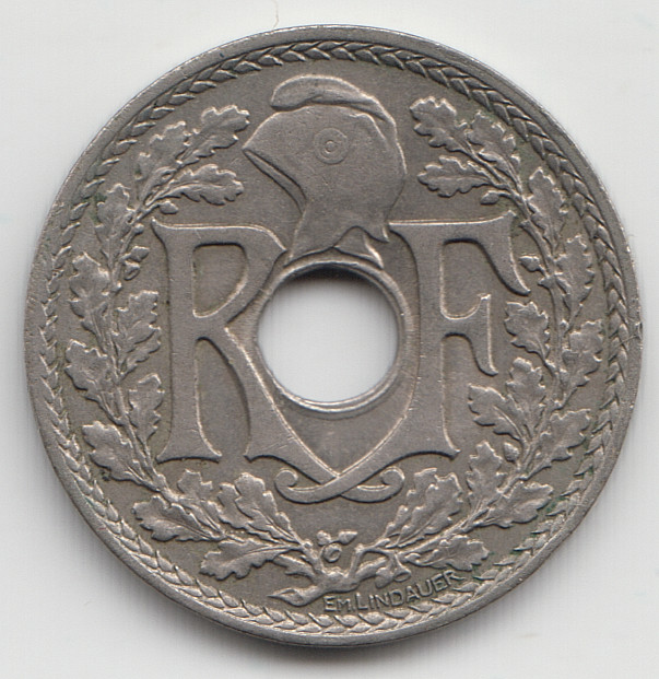 France 25 Centimes 1930 as shown