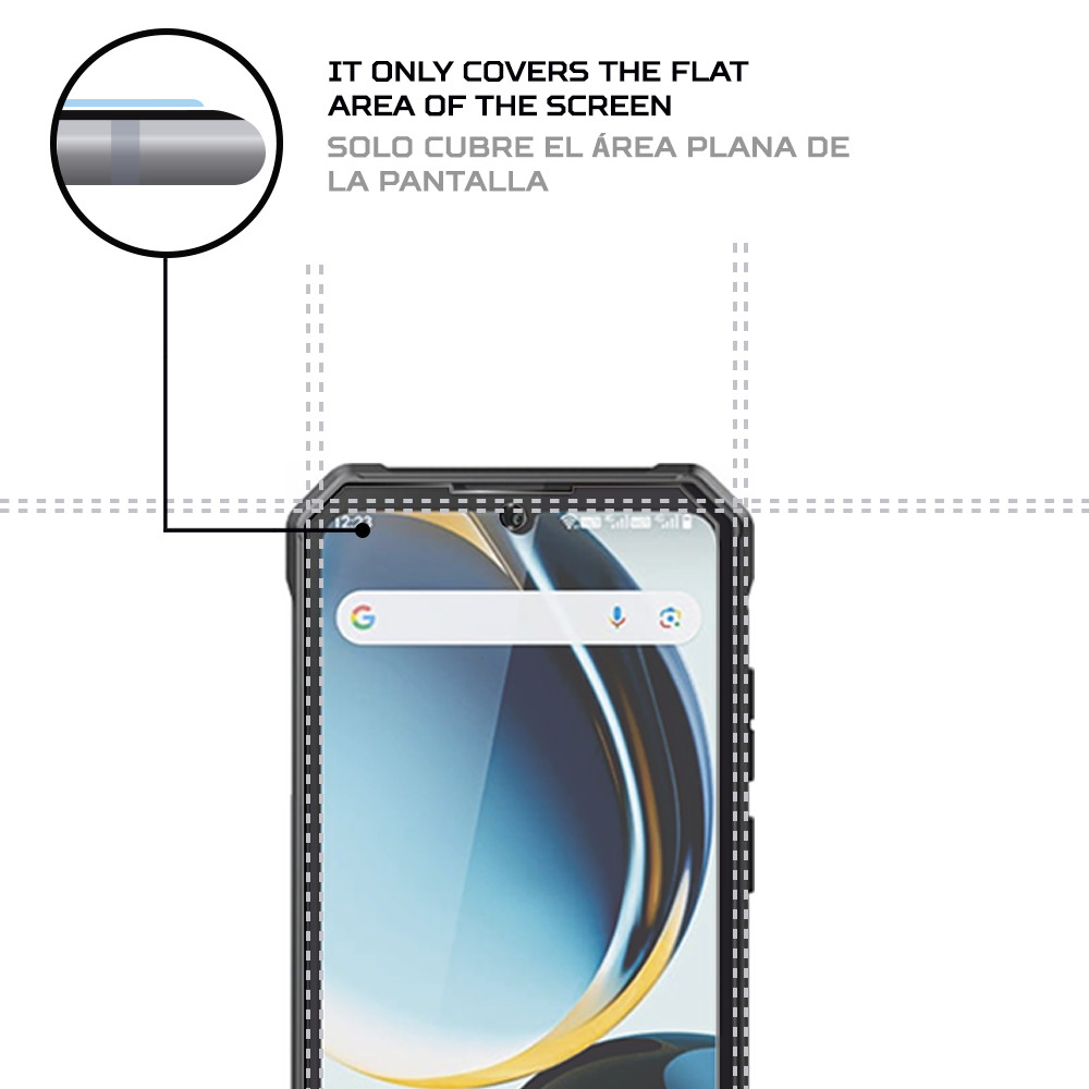 ANTISHOCK Screen protector for FOSSiBOT F109