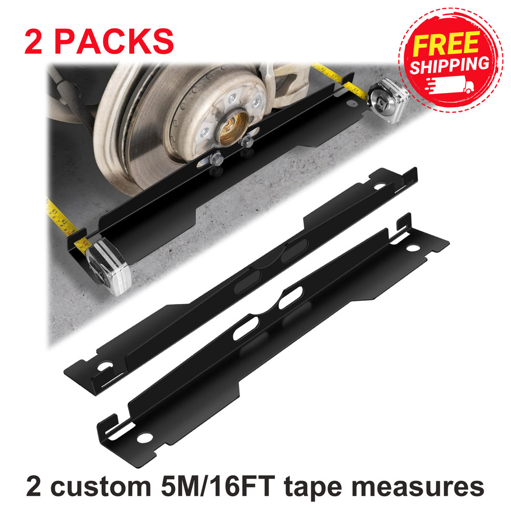 Wheel Alignment Tools Car Automobile SUV Vehicles Toe Alignment Tool Plates 2PCS