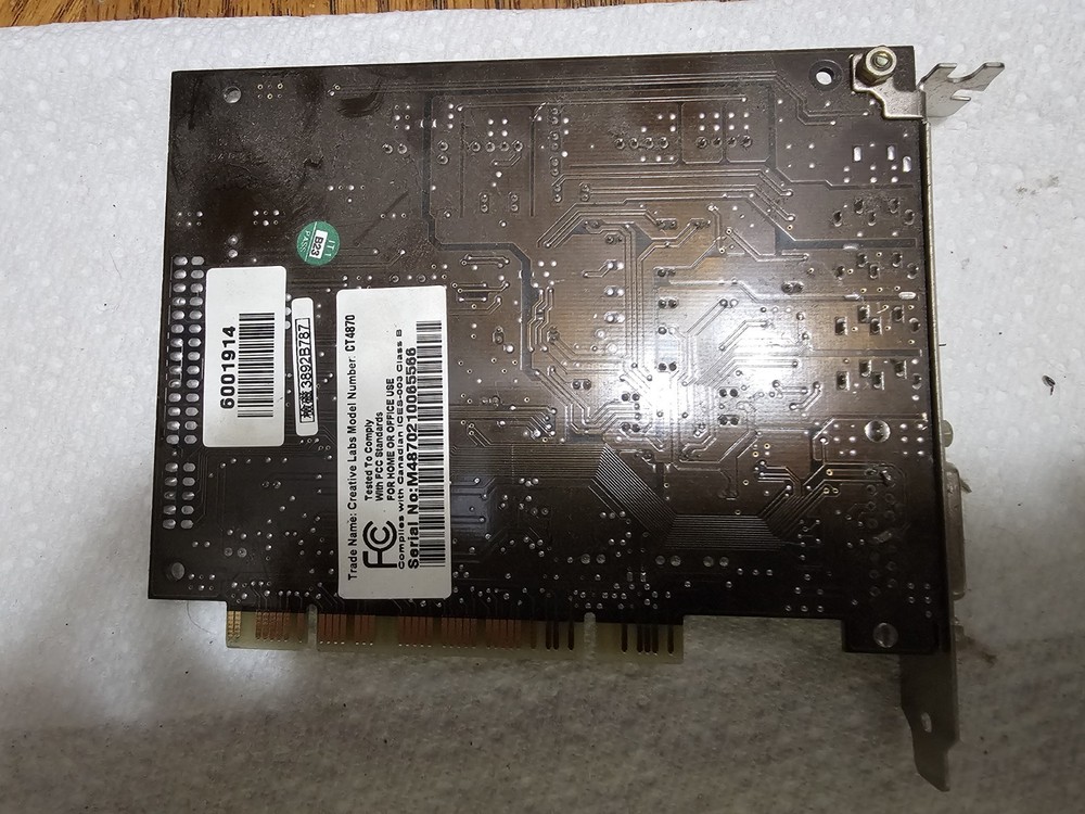 Creative labs, sound blaster live￼ Ct4870