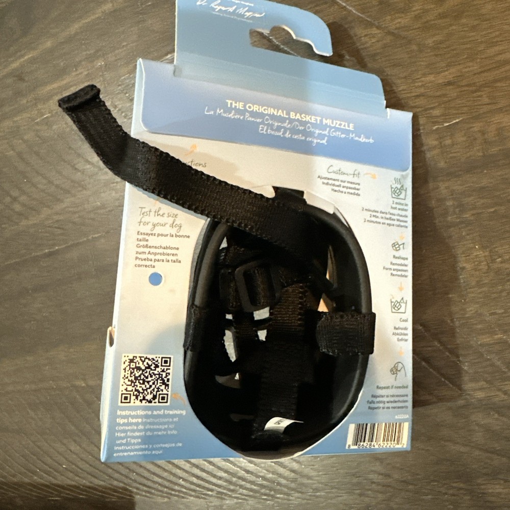 Baskerville Ultra Moldable Muzzle Size 2 Black