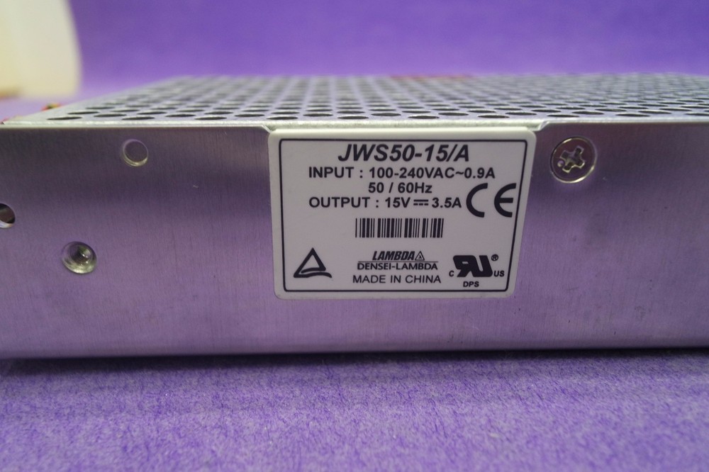 LAMBDA JWS50-15/A Power Supply 15V 3.5A, USED