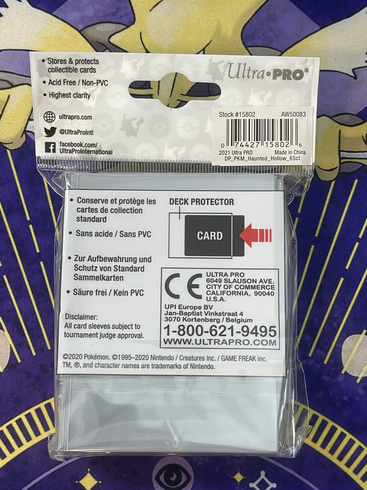 Pokemon Ultra Pro Deck Protector Sleeves - Gengar
