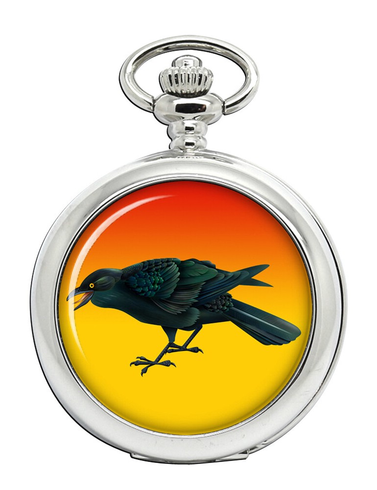 Raven Pocket Watch