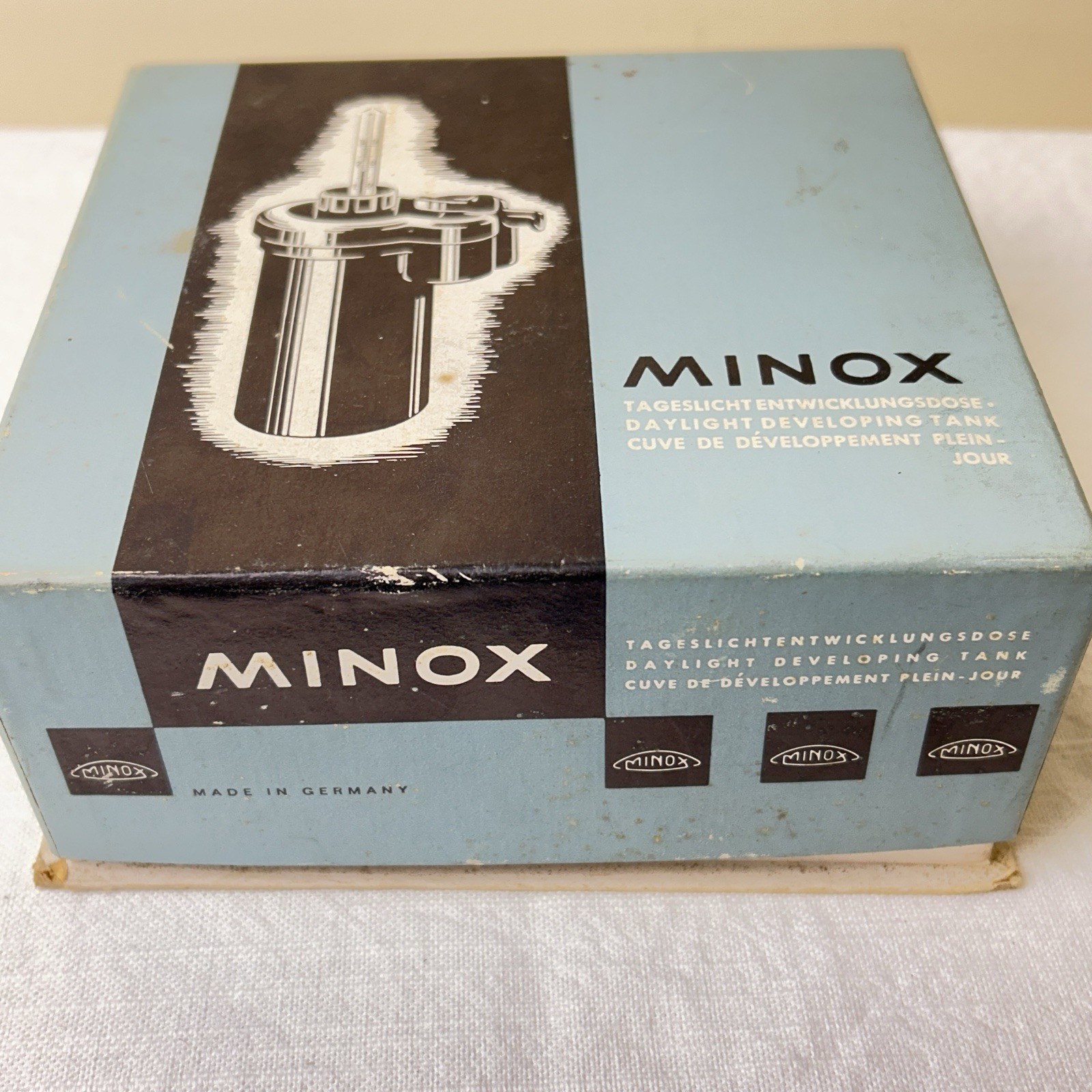Vintage Minox Daylight Developing Tank Made in Germany Box & Instructions