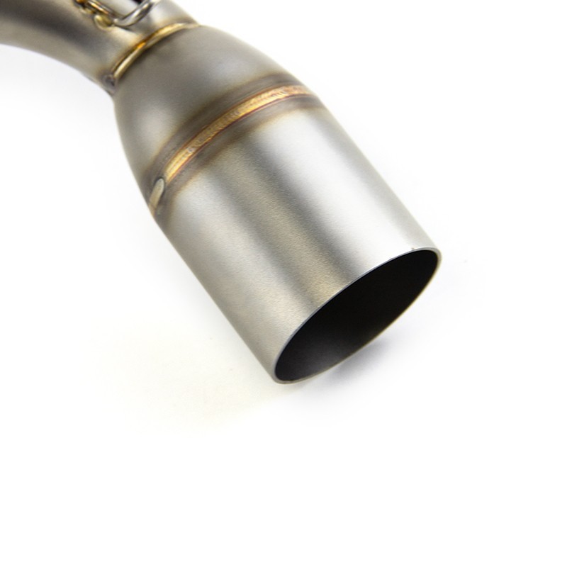 Slip For Benelli TNT125 TNT135 2017-2025 Exhaust Front Mid Pipe Muffler System