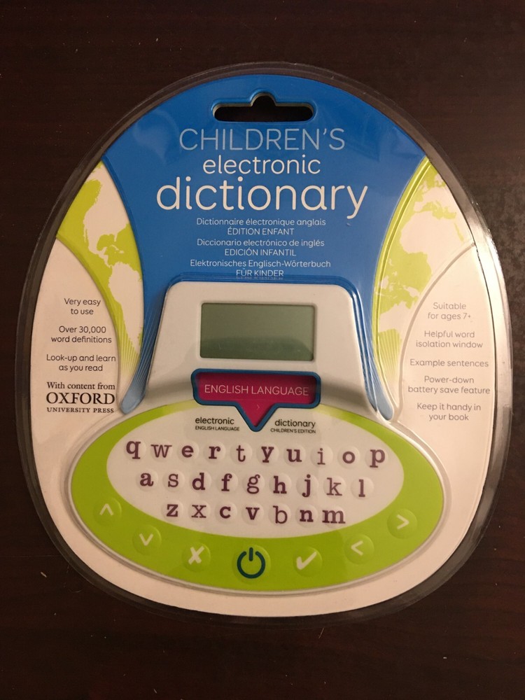 Children's Electronic Dictionary Bookmark