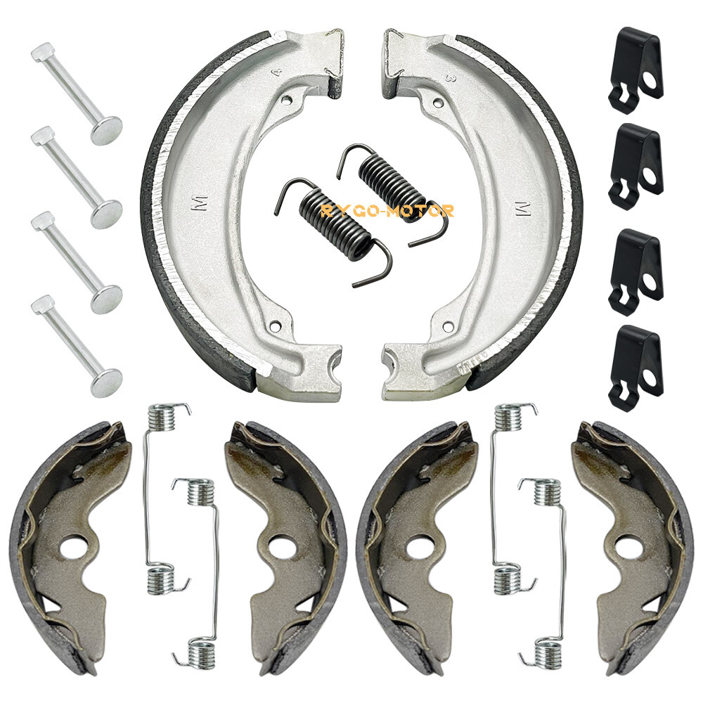 Front & Rear Brake Shoes Kit for Honda Recon 250 TRX250TE TRX250TM 1997-2022