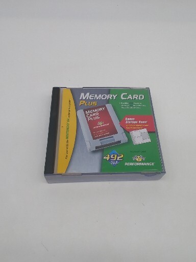 Performance Memory Card Plus Nintendo 64 & Memory Card Set