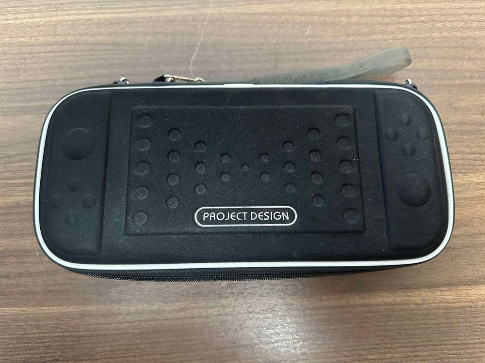 Project Design Black Soft Shell Nylon Case For Switch Very Good 6E