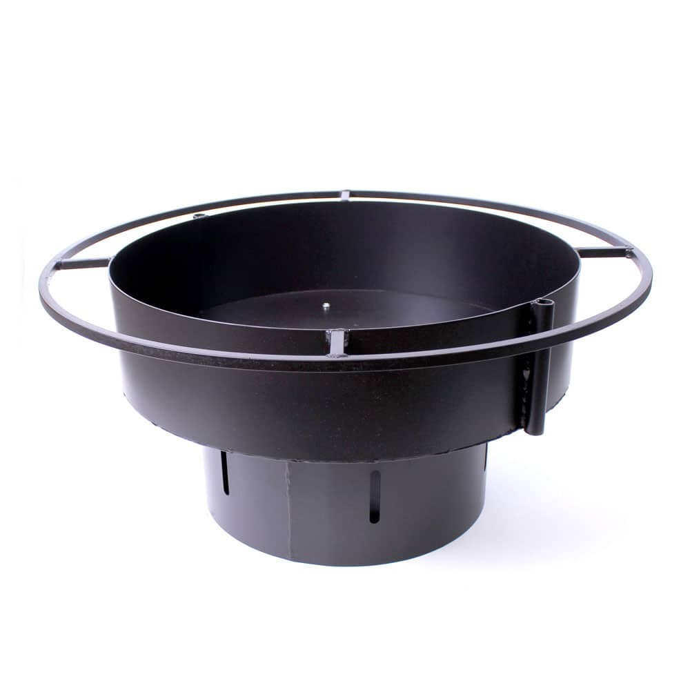 Amish-Made Fire Pit with Grill Attachment