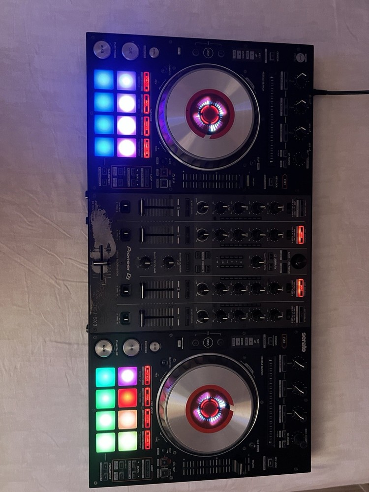 Pioneer DJ DDJ-SX3 Quad Deck Tabletop Controller USB Loop Filter Sound Card