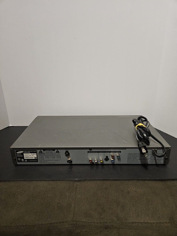 Samsung DVD-P231 DVD Player TESTED